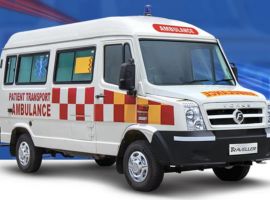 Tempo Traveller Ambulance